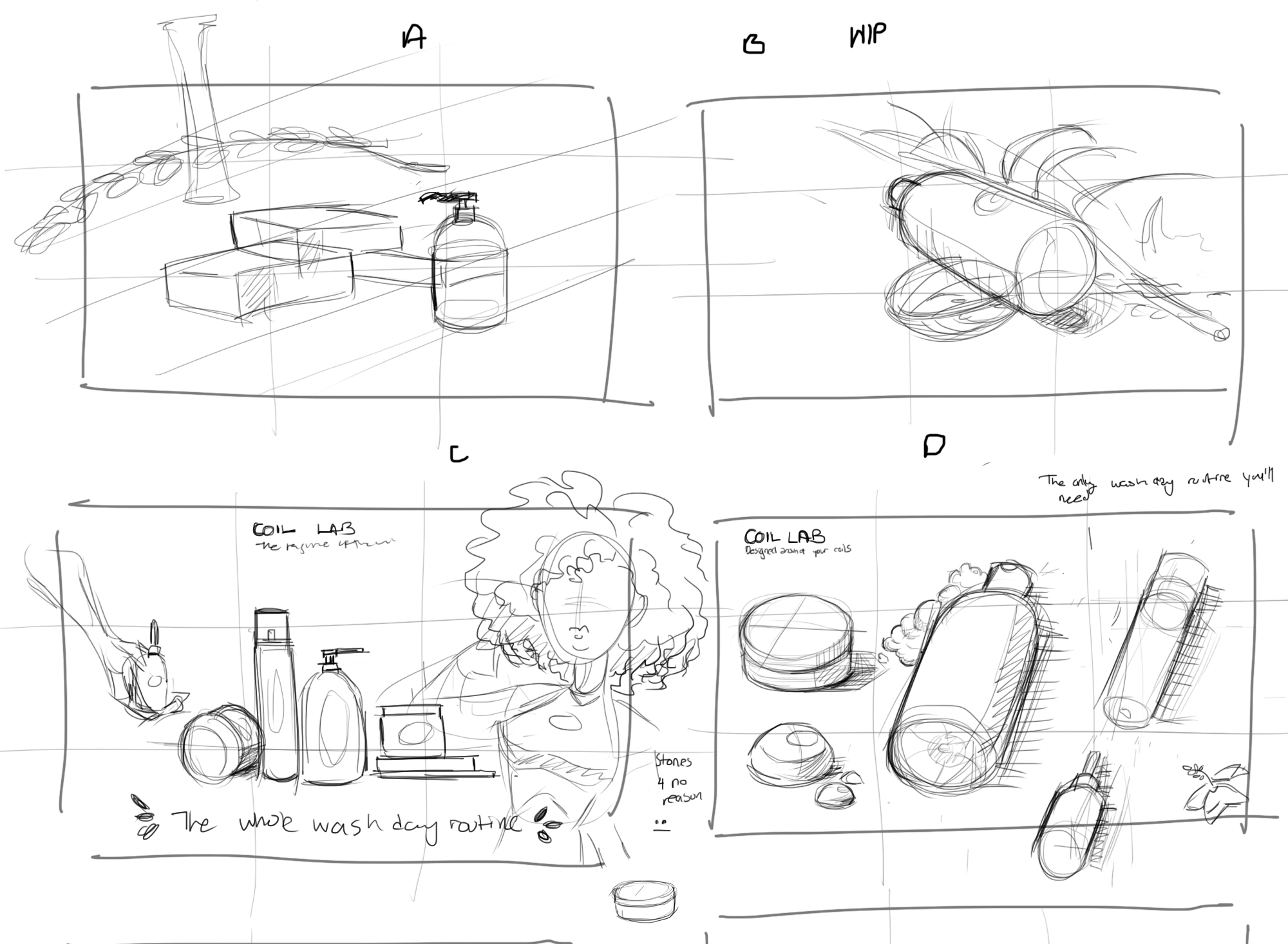 Coil Lab sketches